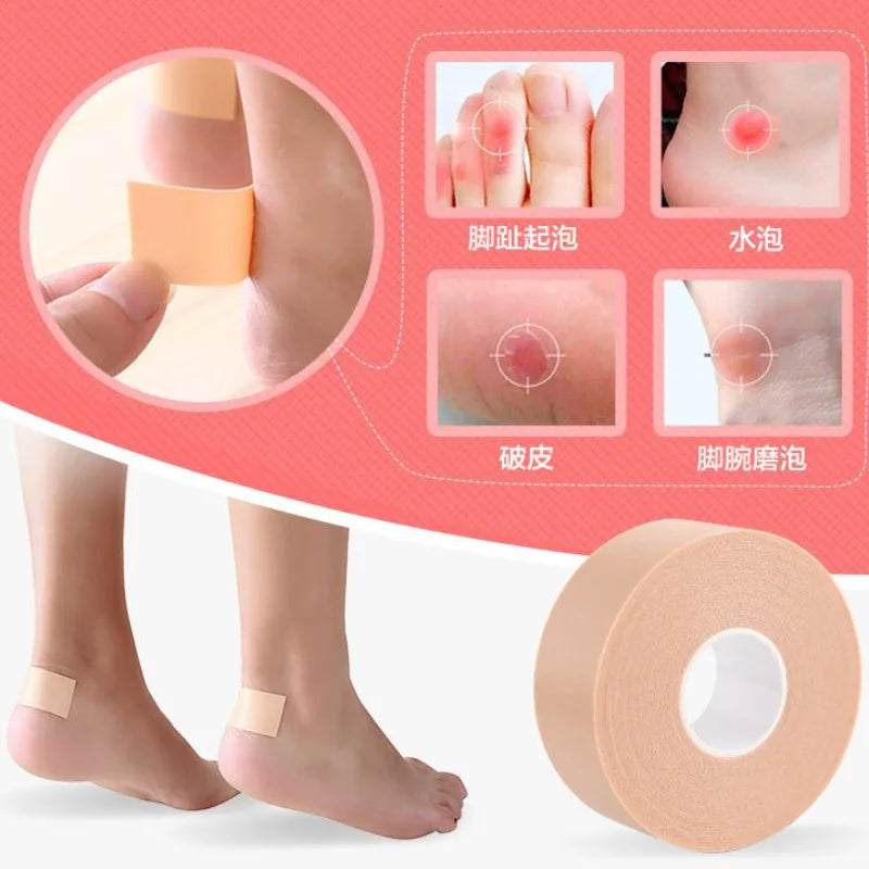 1 Roll Multi-functional Self-Adhesive Elastic Bandage Tape – Waterproof Heel & Foot Pad